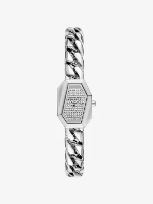 Zegarek miniaturowy Suri w srebrnym kolorze z kryształkami pavé Michael Kors