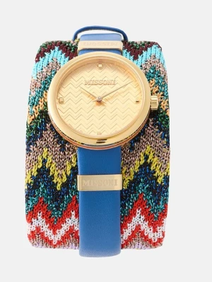 Zegarek Missoni niebieski