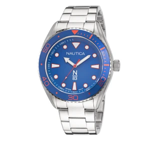 Zegarek Nautica NAPFWS221 Srebrny