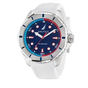 Zegarek Nautica NAPKMS305 Srebrny