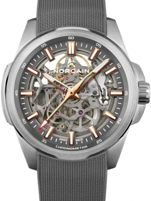 Zegarek NORQAIN Skeleton Independence N3000SLA/G303/322GR.20S