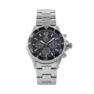 Zegarek Orient Mako Solar RA-TX0202B10B Srebrny