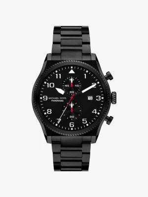 Zegarek Panorama z dużą kopertą w czarnym kolorze Michael Kors