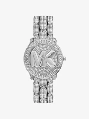 Zegarek Phoebe w stylu pavé w srebrnym kolorze Michael Kors