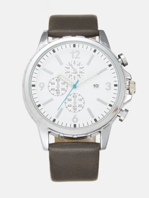 Zegarek Pier One By Zalando szary