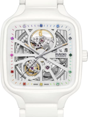 Zegarek RADO Automatic Open Heart True Square R27 073 71 2