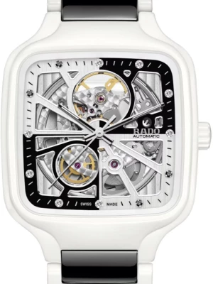 Zegarek RADO Automatic Open Heart Diamonds Limited Edition True Square R27 073 75 2