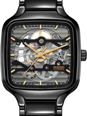 W.KRUK ZEGAREK RADO True Square Automatic Skeleton