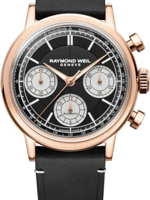 W.KRUK ZEGAREK RAYMOND WEIL MILLESIME TRI-COMPAX CHRONOGRAPH