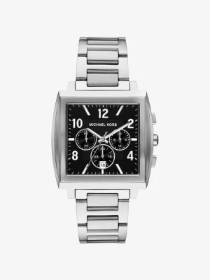 Zegarek Rhys z dużą kopertą w srebrnym kolorze Michael Kors