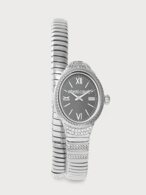Zegarek Roberto Cavalli srebrny