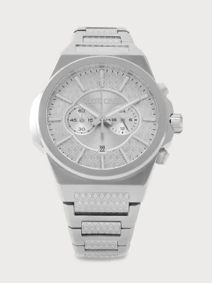 Zegarek Roberto Cavalli srebrny