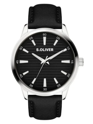 Zegarek s.Oliver czarny