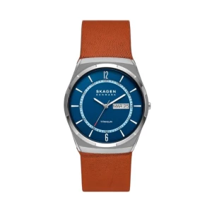 Zegarek Skagen Melbye Titanium SKW6906 Brązowy