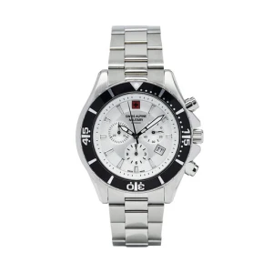 Zegarek Swiss Alpine Military 7040.9132 Srebrny