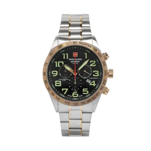 Zegarek Swiss Alpine Military 7047.9144 Srebrny