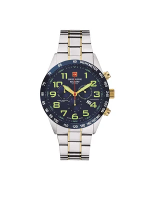 Zegarek Swiss Alpine Military 7047.9145 Srebrny