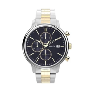 Zegarek Timex Chicago Chronograf TW2W13300 Srebrny