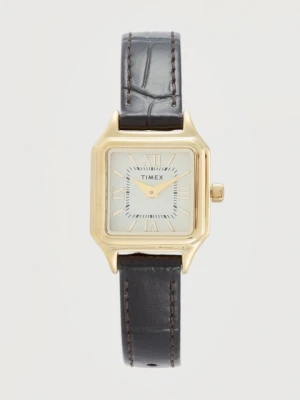 Zegarek Timex ciemnobrązowy