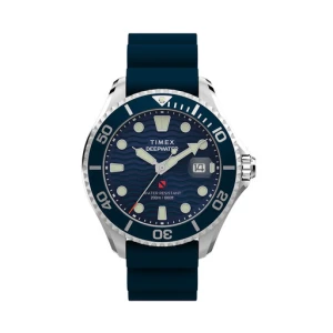 Zegarek Timex Deepwater Meridian TW2W81500 Srebrny