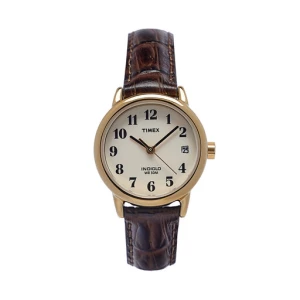 Zegarek Timex Easy Reader T20071 Brown/Gold