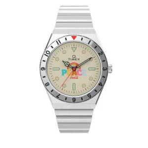 Zegarek Timex Lab Archive 1971 Unity Collection TW2V25800 Silver