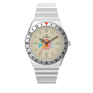 Zegarek Timex Lab Archive 1971 Unity Collection TW2V25800 Srebrny