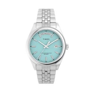 Zegarek Timex Legacy Day and Date Tiffany TW2V68400 Srebrny