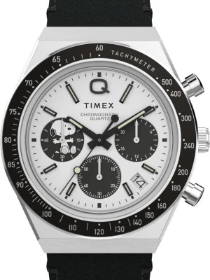 Zegarek TIMEX Q Chronograph X Peanuts Snoopy