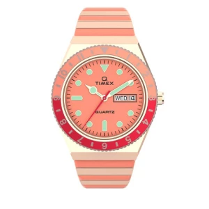 Zegarek Timex Q Timex Malibu TW2V38600 Różowy