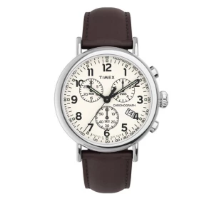 Zegarek Timex Standard Chronograph TW2V27600 Brązowy