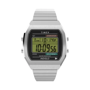 Zegarek Timex T80 TW2W47700 Srebrny