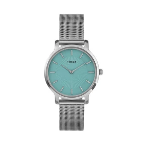 Zegarek Timex Transcend TW2Y10100 Srebrny