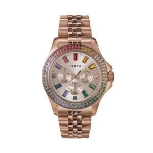 Zegarek Timex Trend Kaia TW2W34200 Różowe złoto