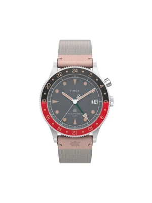 Zegarek Timex Waterbury Traditional GMT TW2V74100 Szary