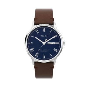 Zegarek Timex Waterbury TW2W14900 Brązowy