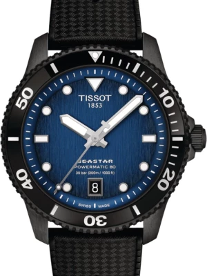 Zegarek Męski TISSOT Seastar 1000 Powermatic 80 40Mm T-Sport T120.807.37.041.00