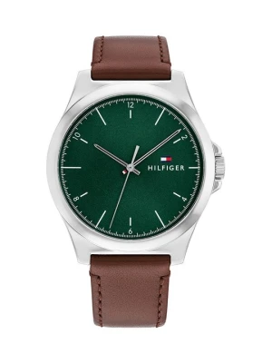 Zegarek Tommy Hilfiger brązowy