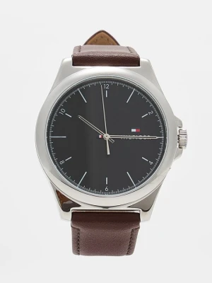 Zegarek Tommy Hilfiger brązowy