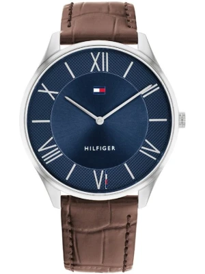 Zegarek Tommy Hilfiger brązowy