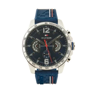 Zegarek Tommy Hilfiger Decker 1791476 Granatowy