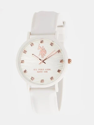 Zegarek U.S. POLO ASSN. beżowy