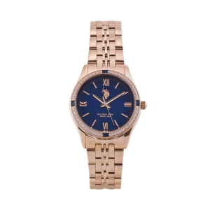 Zegarek U.S. Polo Assn. Giselle USP8322BL Różowe złocenie