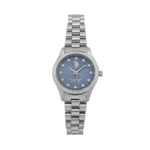 Zegarek U.S. Polo Assn. Grace USP8496LB Srebrny