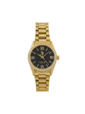 Zegarek U.S. Polo Assn. Melanie USP8464BK Złoty