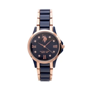 Zegarek U.S. Polo Assn. Selena USP8381RG Granatowy