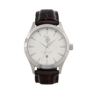 Zegarek U.S. Polo Assn. Yale USP7369WH Brązowy