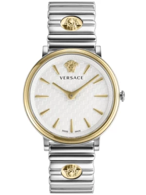 Zegarek V-Circle ze stali nierdzewnej Versace