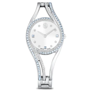 Zegarek z bransoletą typu bangle Hyperbola, Swiss Made, Stal szlachetna Swarovski