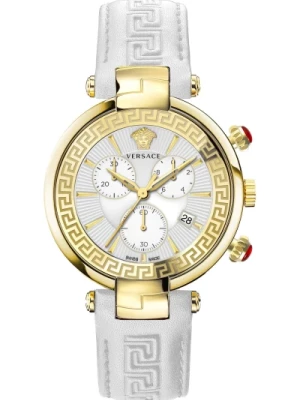 Zegarek z paskiem zegarka Revive Chrono Restyling Versace
